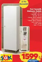 PARİ TEMİZLİK MALZEME DOLABI PARİ TEMİZLİK MALZEME DOLABI